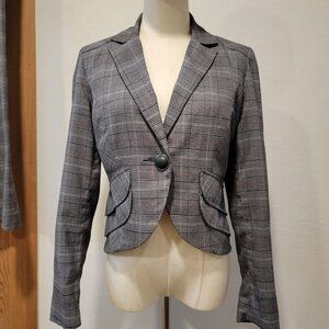 CAbi Pant and Jacket Set, Size 2. Black/White. Excellent Condition, Very Cute!